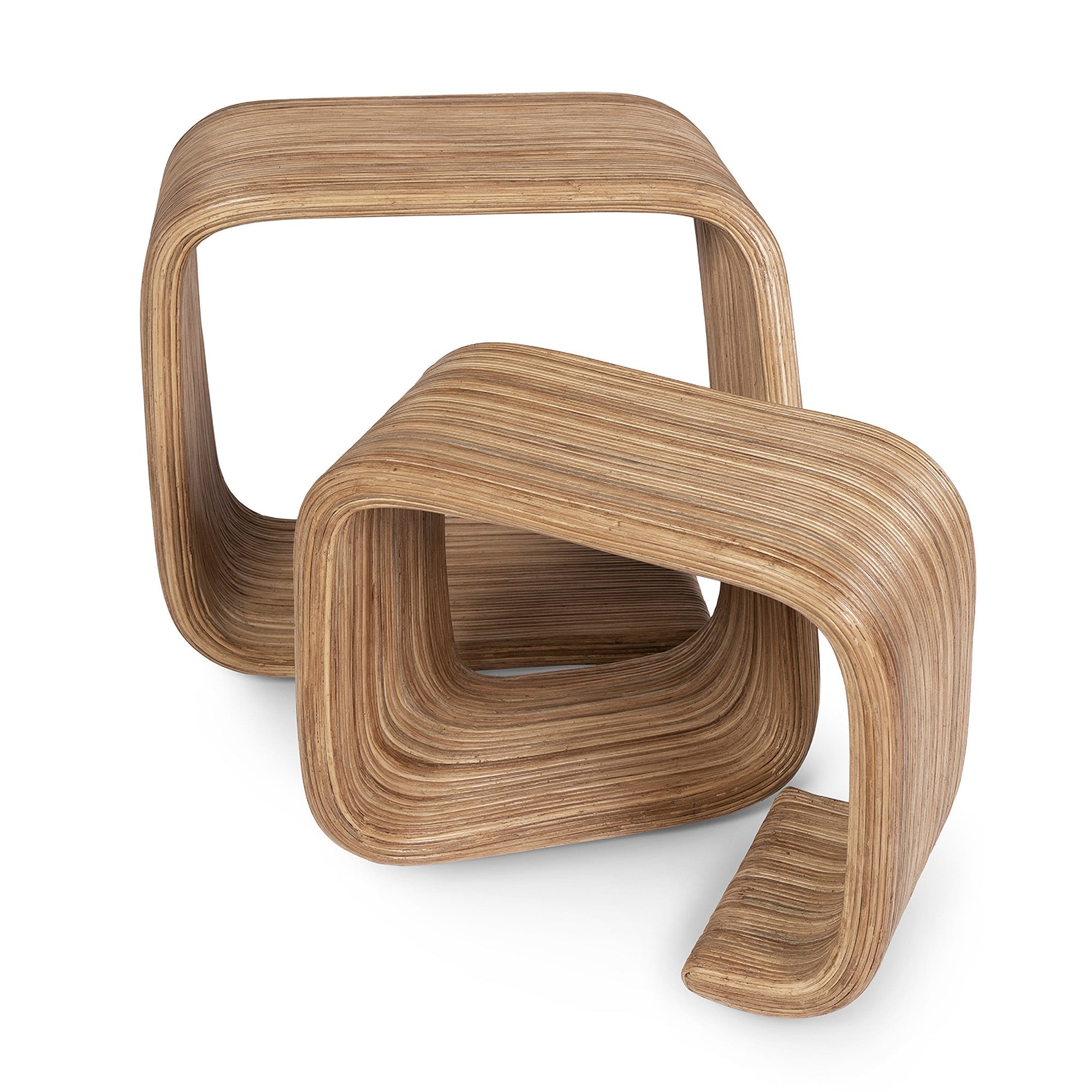 Allegro Rattan Side Table Natural