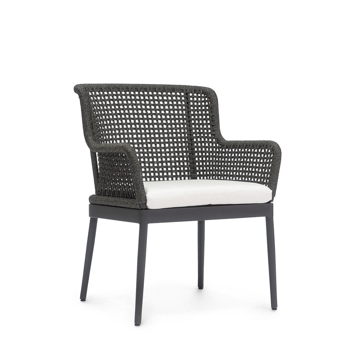 Somerset Outdoor Arm Chair Charcoal