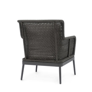 Somerset Outdoor Lounge Chair Charcoal