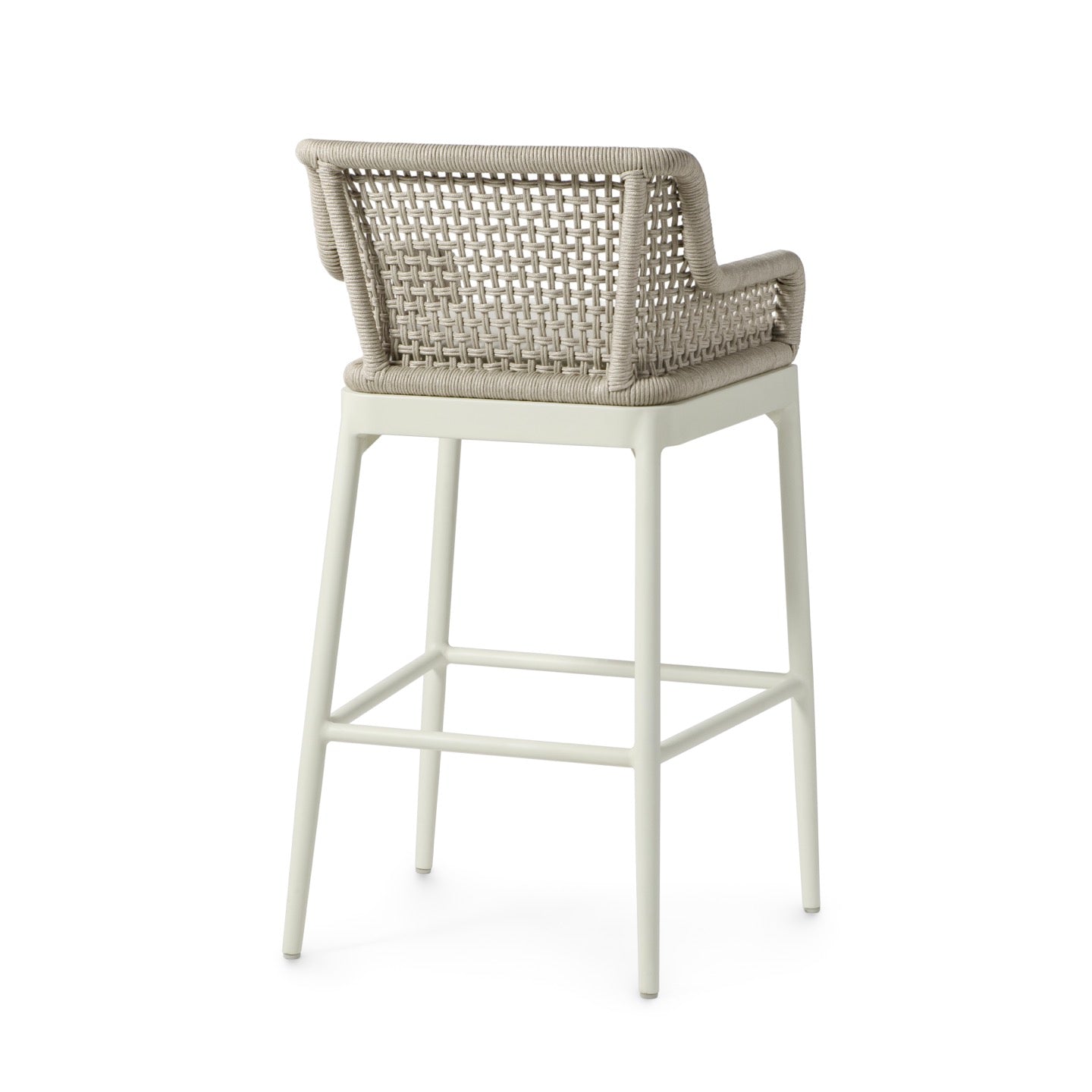 Somerset Outdoor 30&quot; Barstool Ivory