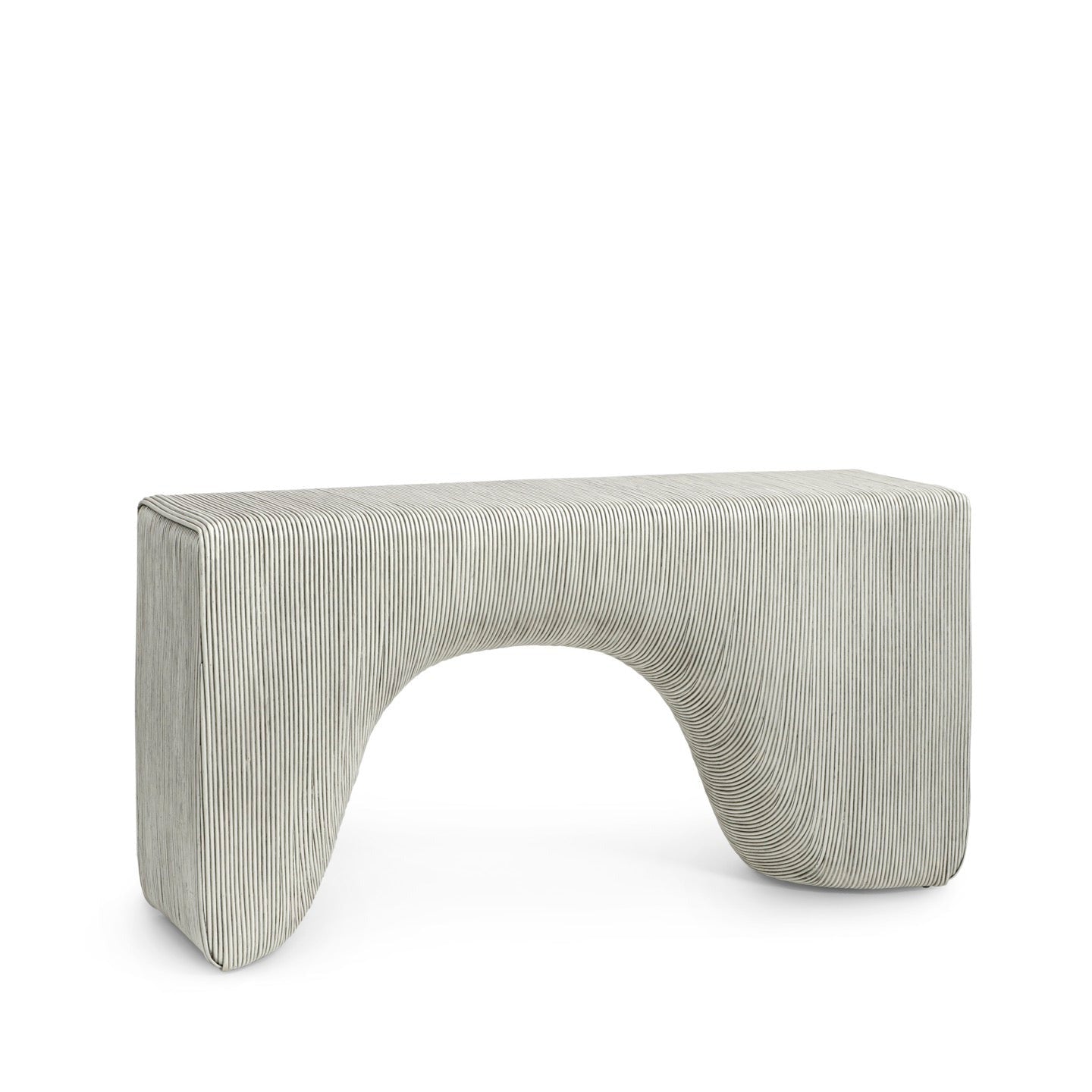 Cyprus Rattan Console – Boyd Blue