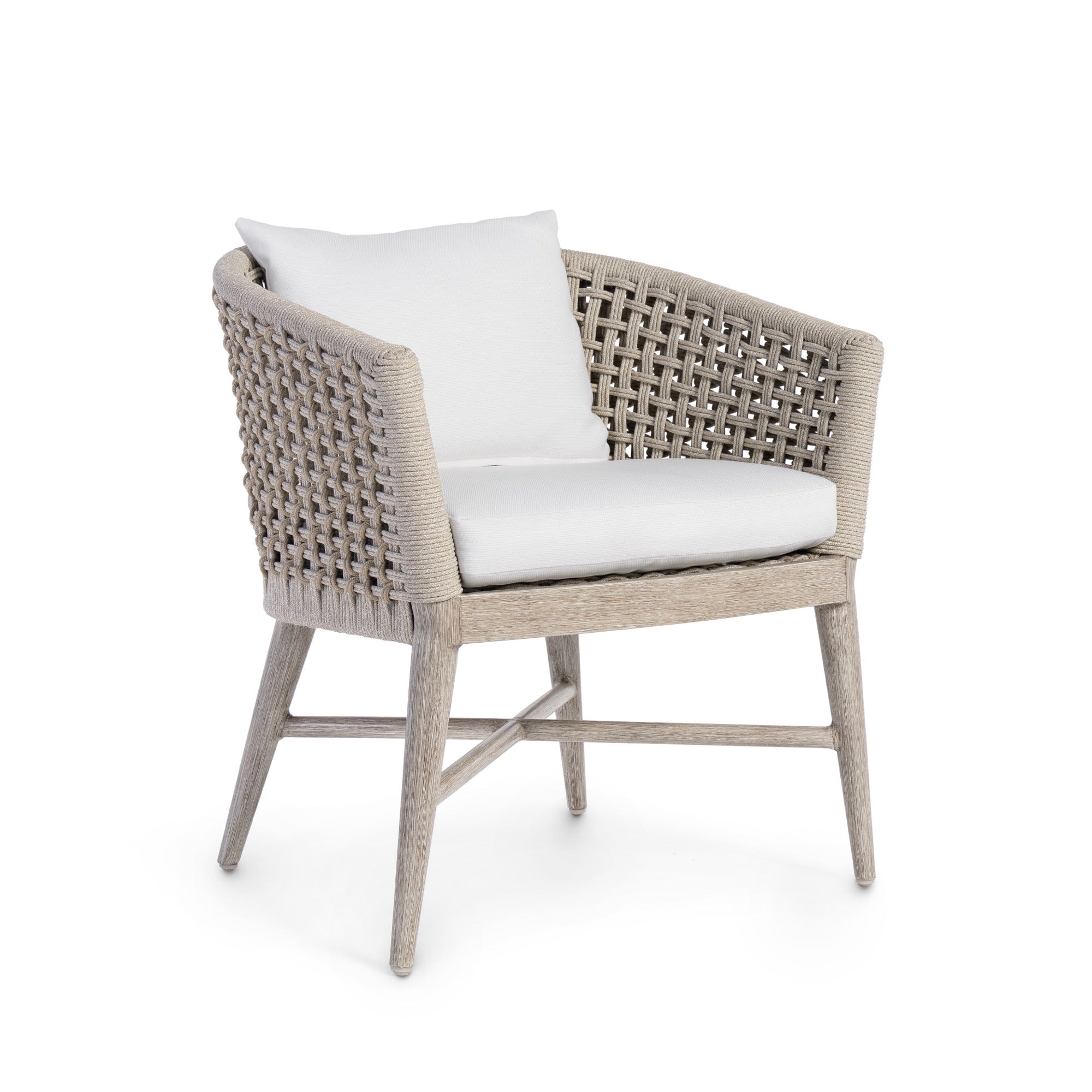 Southport Outdoor Dining Chair Almond