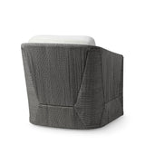 Load image into Gallery viewer, Carmine Outdoor Swivel Lounge Chair Coal