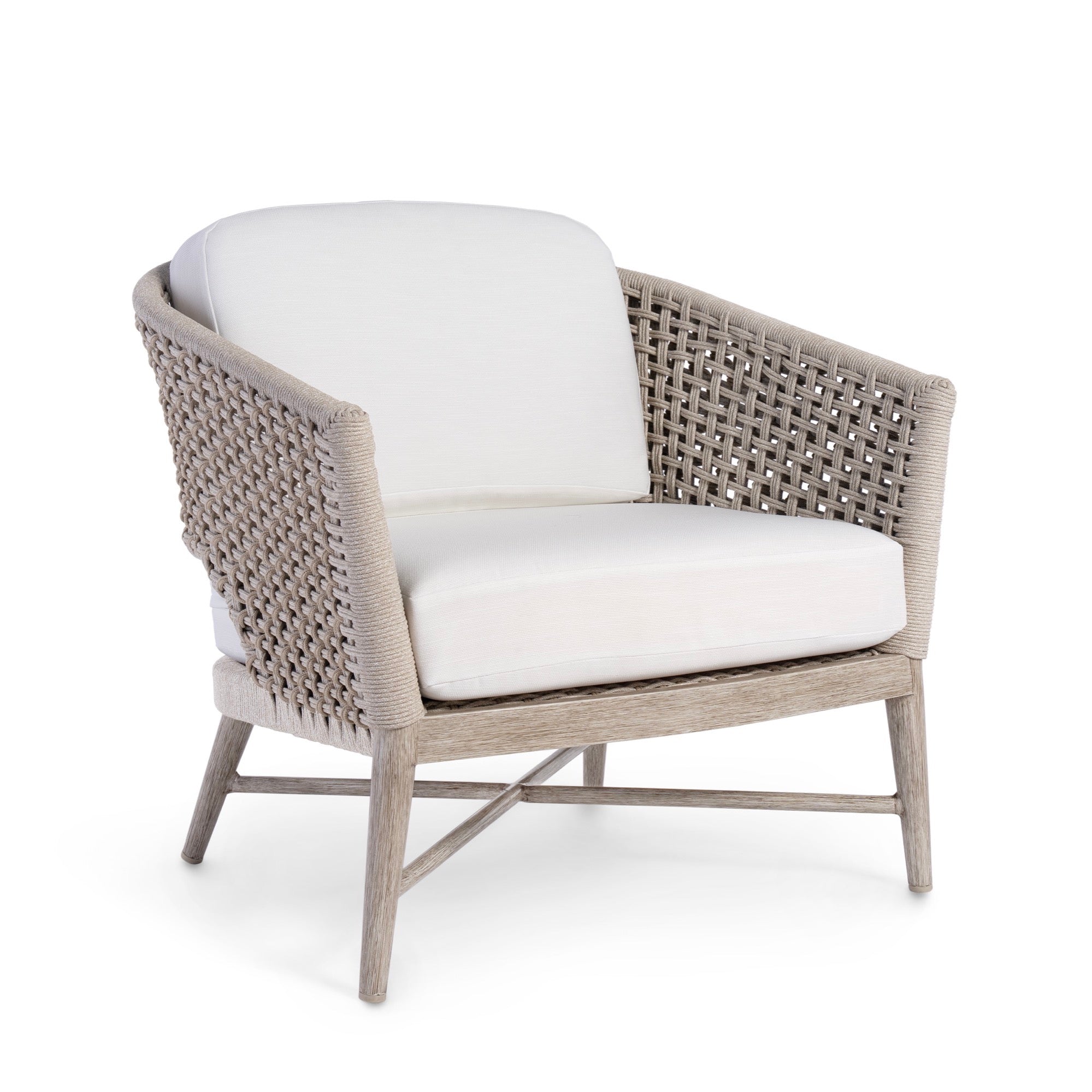 Southport Outdoor Lounge Chair Almond