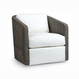 Load image into Gallery viewer, Carmine Swivel Lounge Chair, Mocha Wash