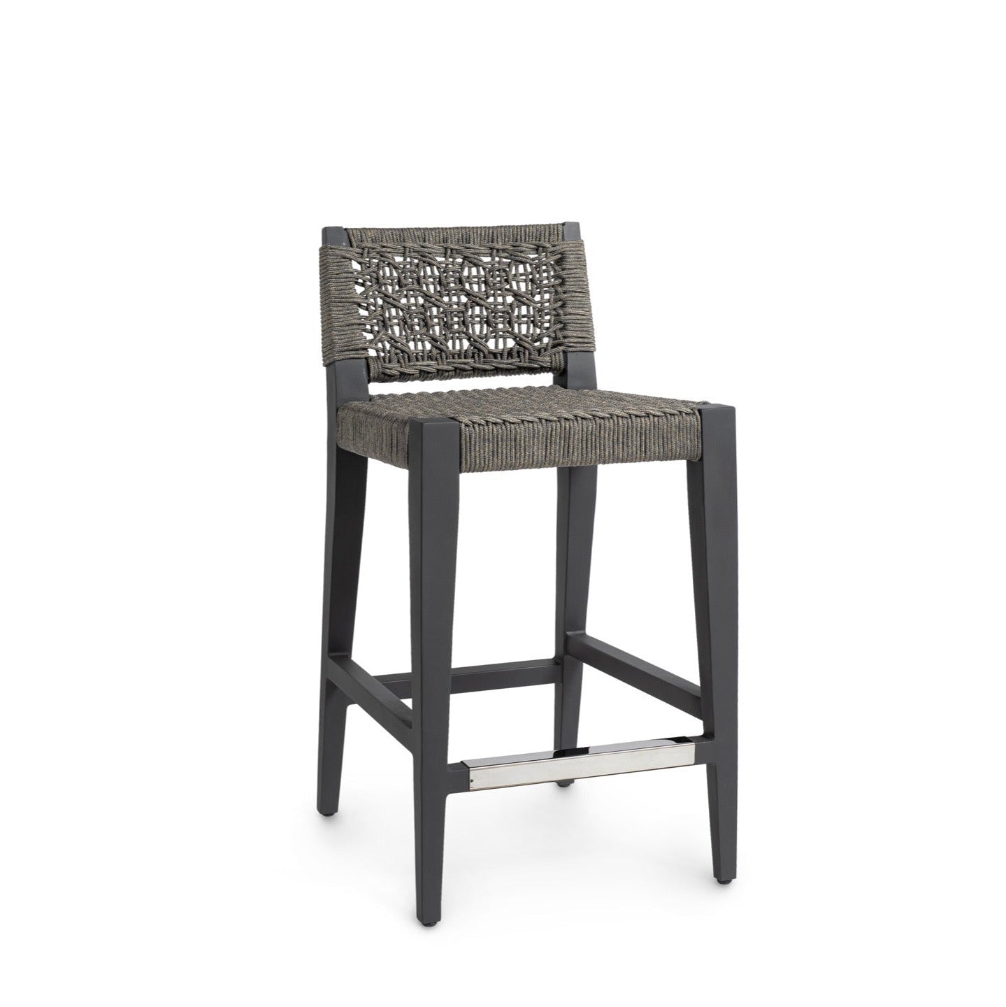 Oliver Outdoor 24&quot;Counter Stool Charcoal