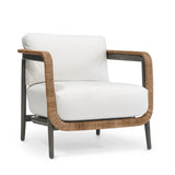 Load image into Gallery viewer, Duvall Lounge Chair - Sailcloth Salt 64 Fabric