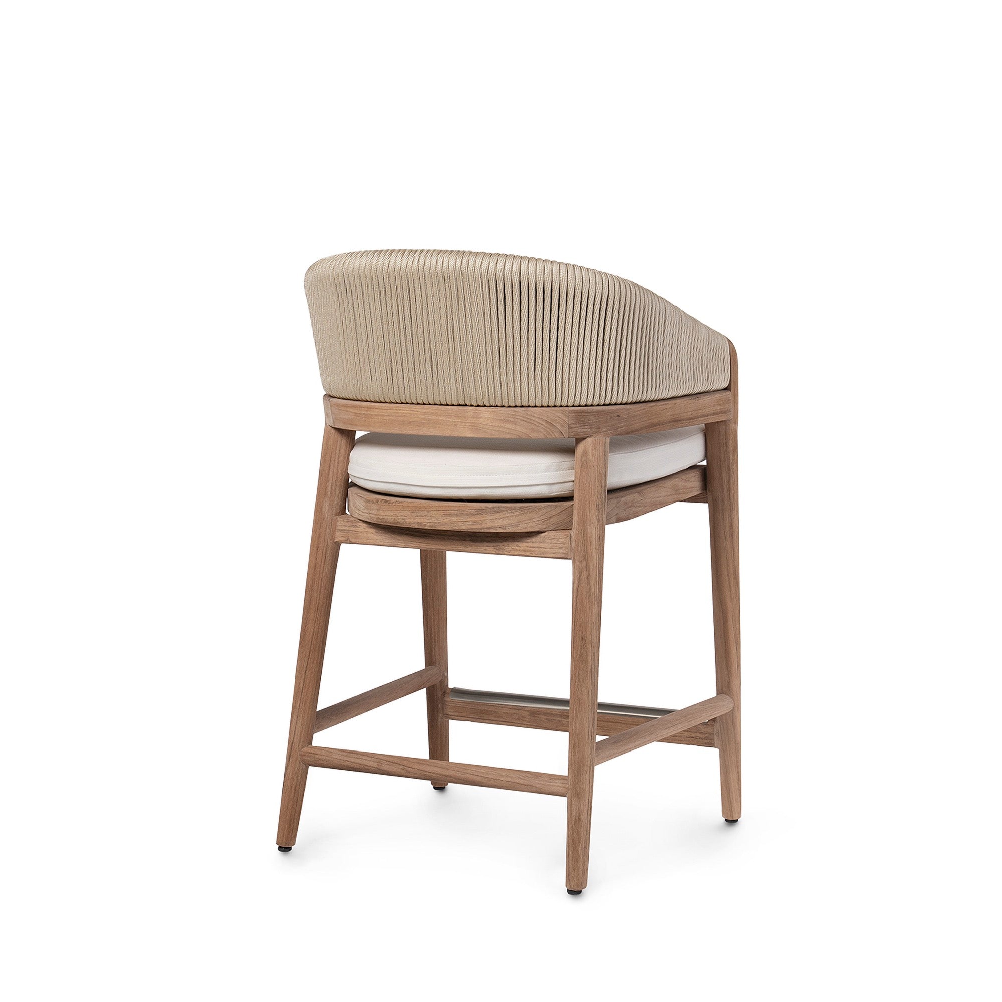 Casey Outdoor 24" Counter Stool Taupe