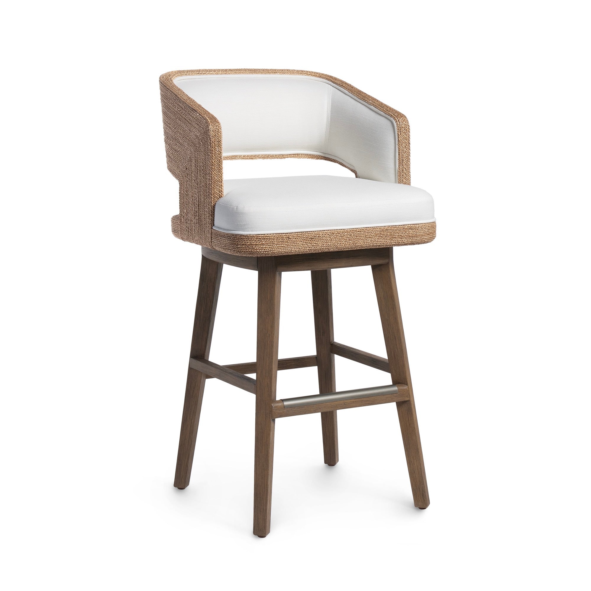 Hadley 30" Swivel Barstool Natural