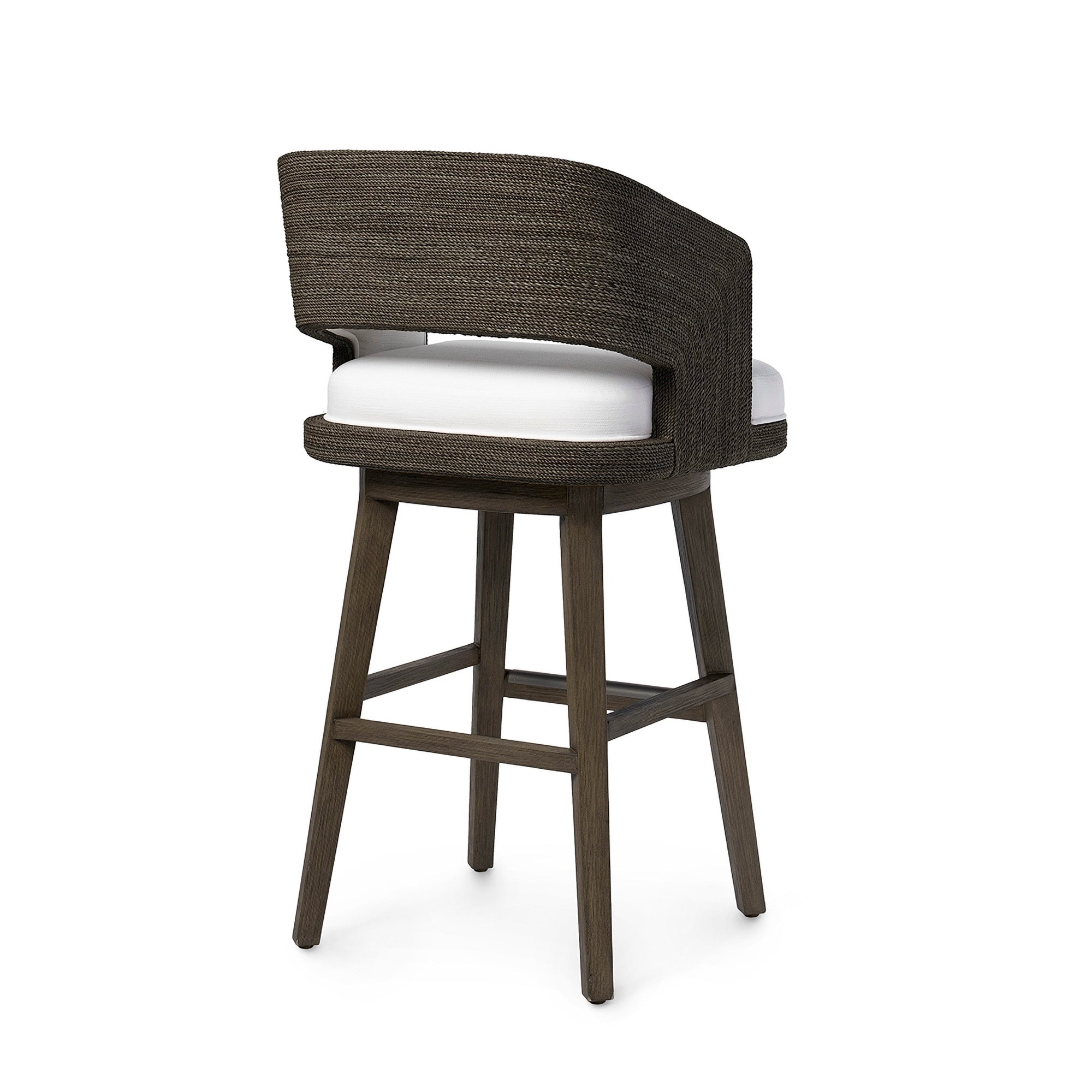 Hadley 30" Swivel Barstool Charcoal