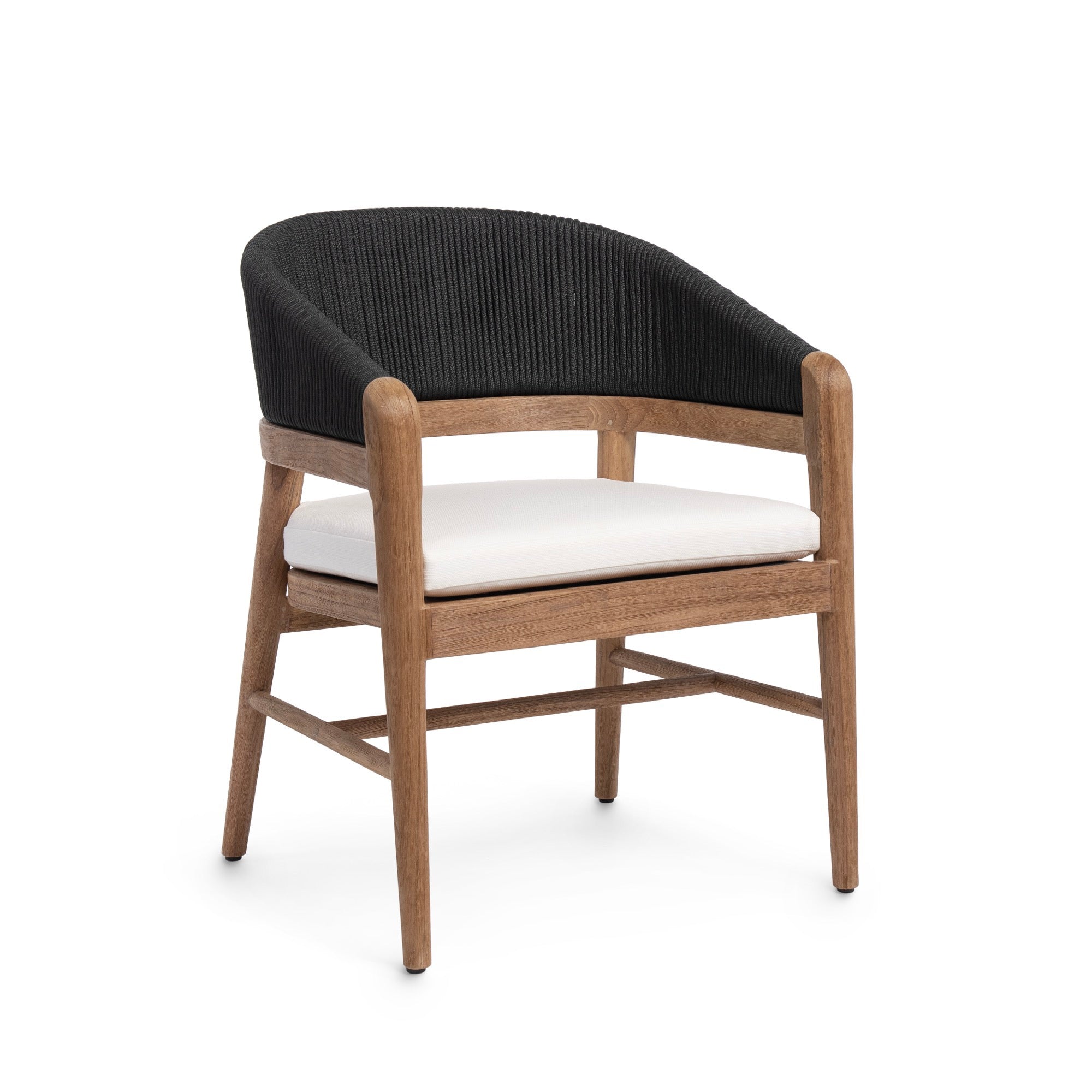 Casey Outdoor Arm Chair Black