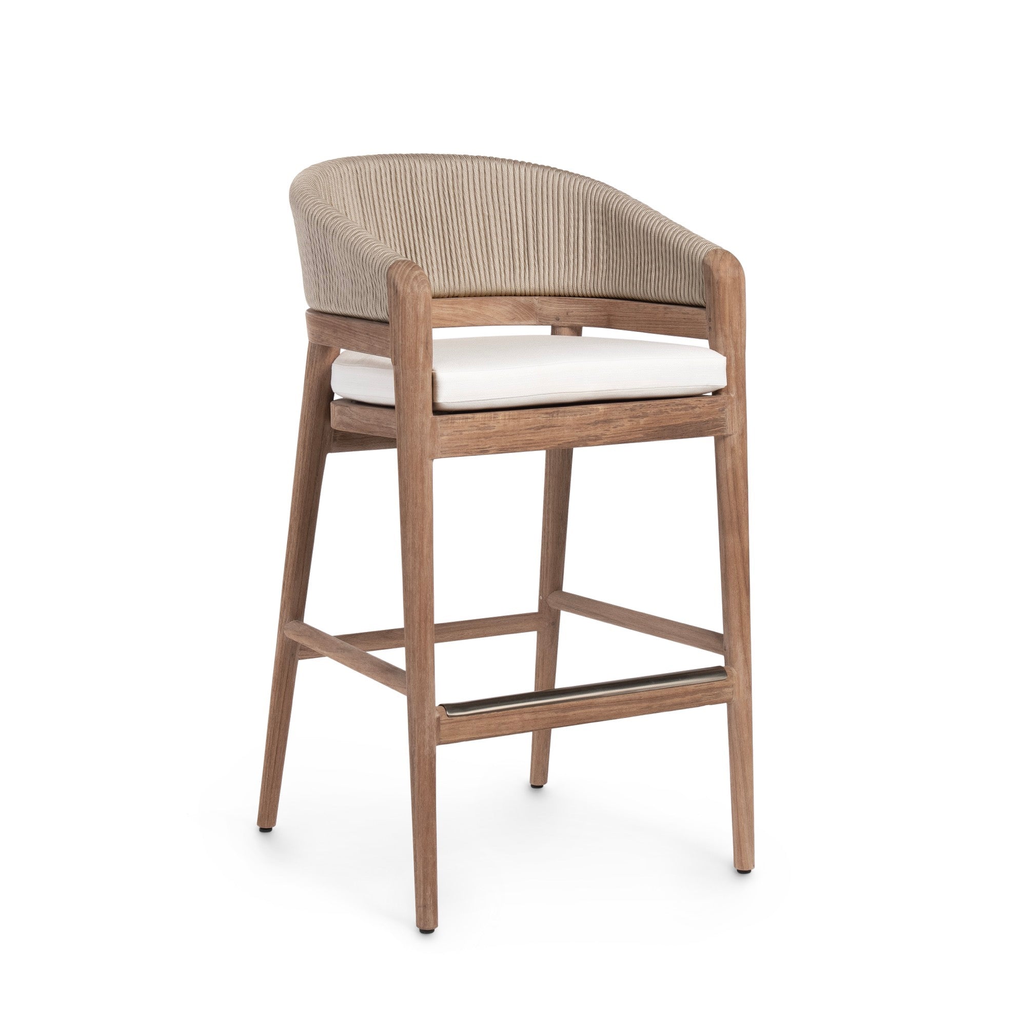 Casey Outdoor 30" Barstool Taupe