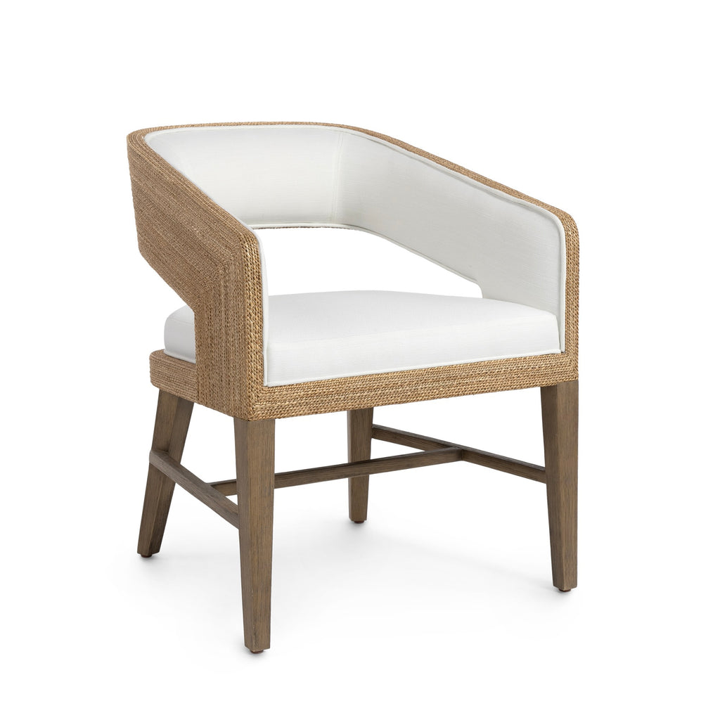 Hadley Arm Chair Natural – Boyd Blue