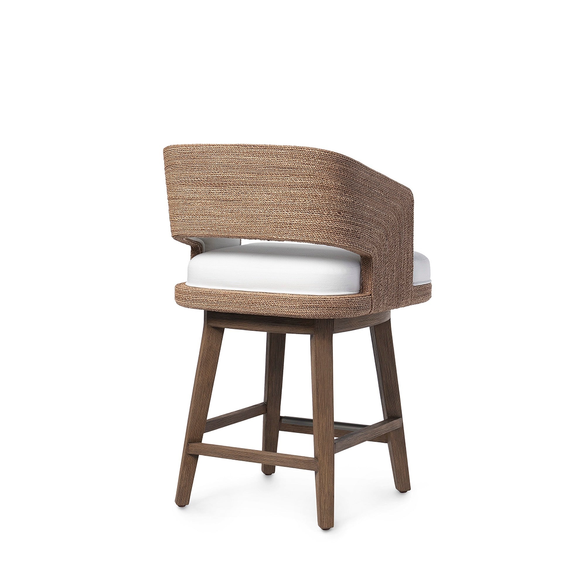 Hadley 24" Swivel Counter Stool Natural