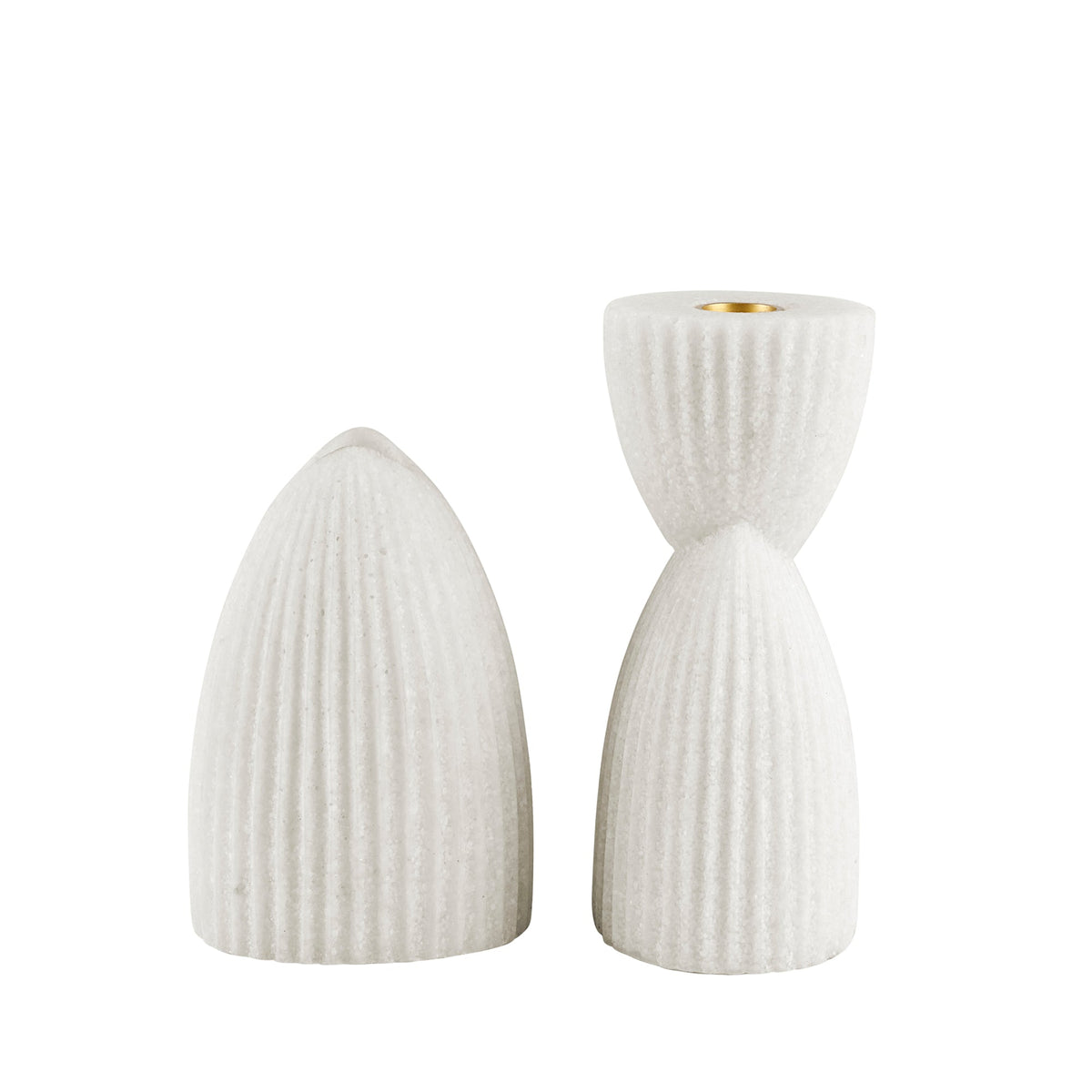 Gambit Candleholders, Set of 2