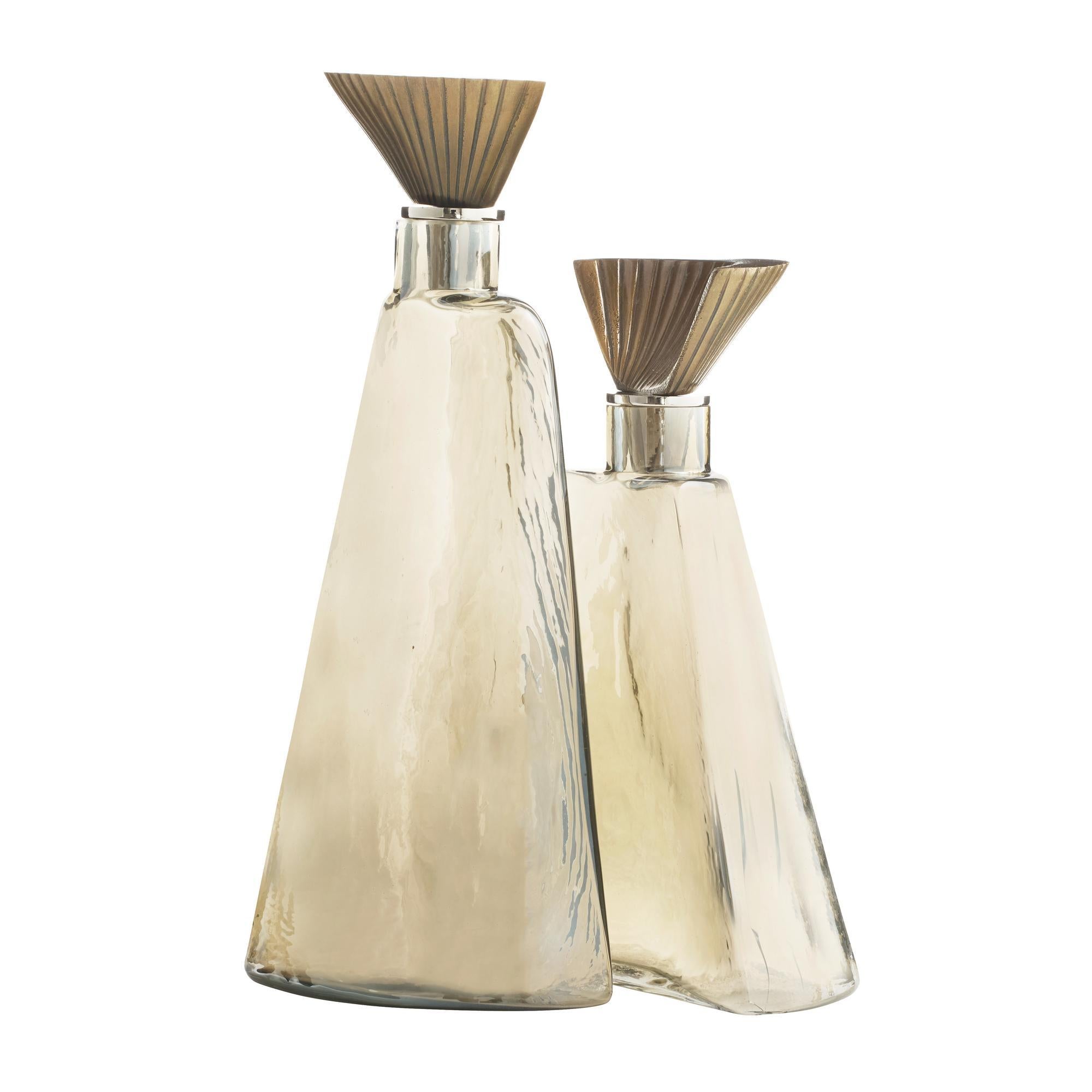 Mariah Decanters, Set of 2 – Boyd Blue