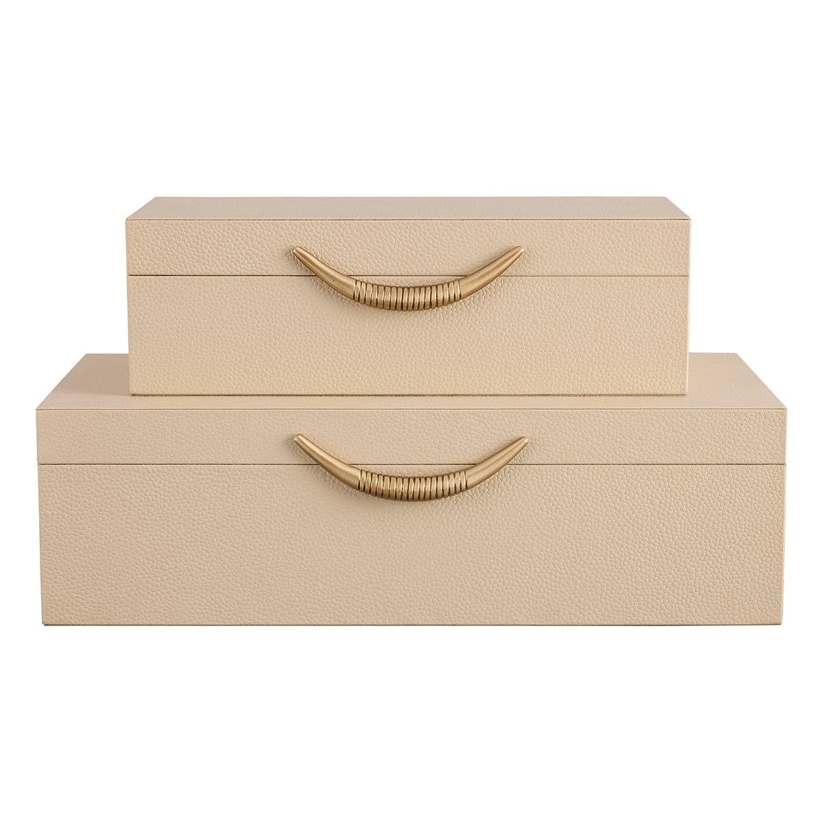 Crescent Boxes, Set of 2