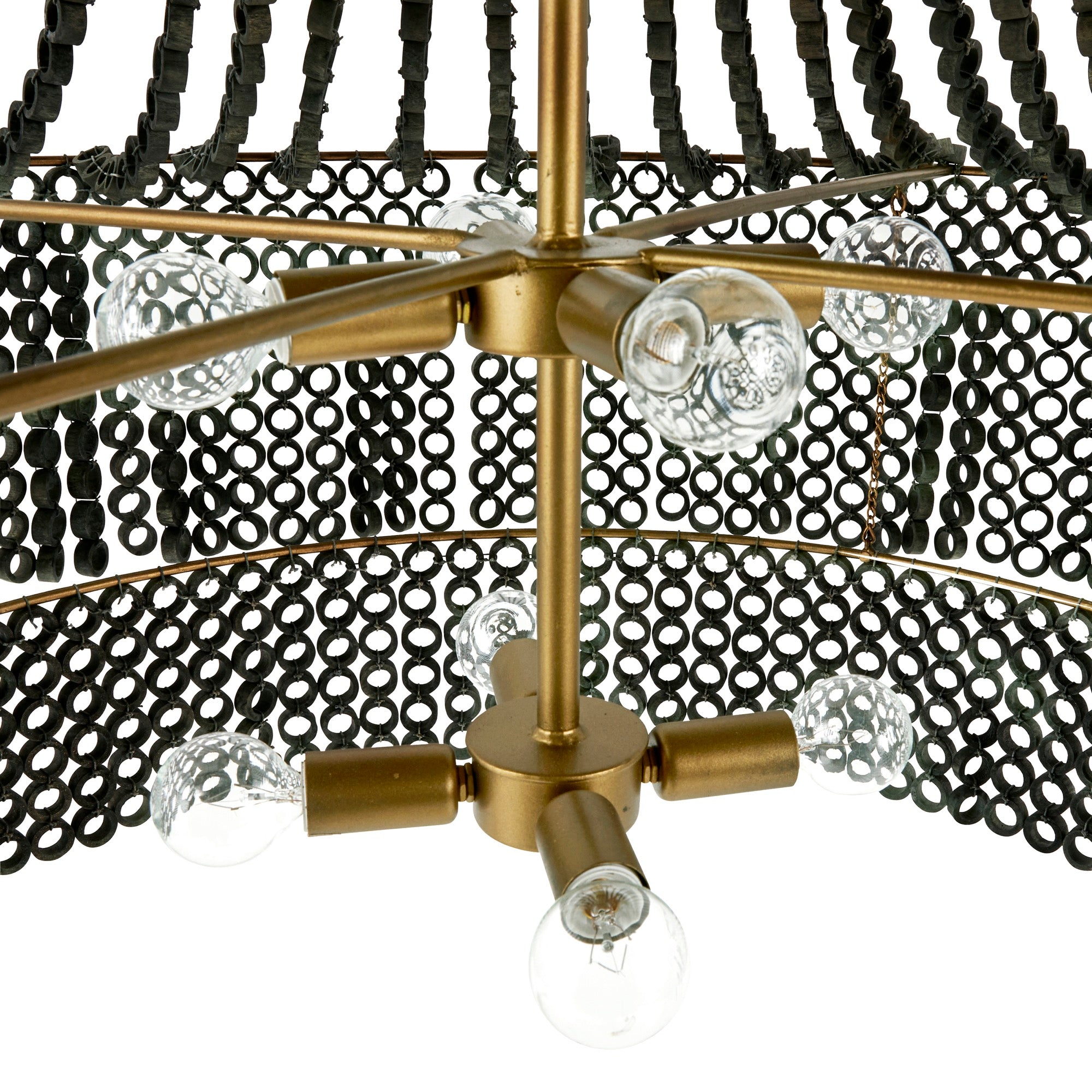 Hannie Large Chandelier - Gray Wash
