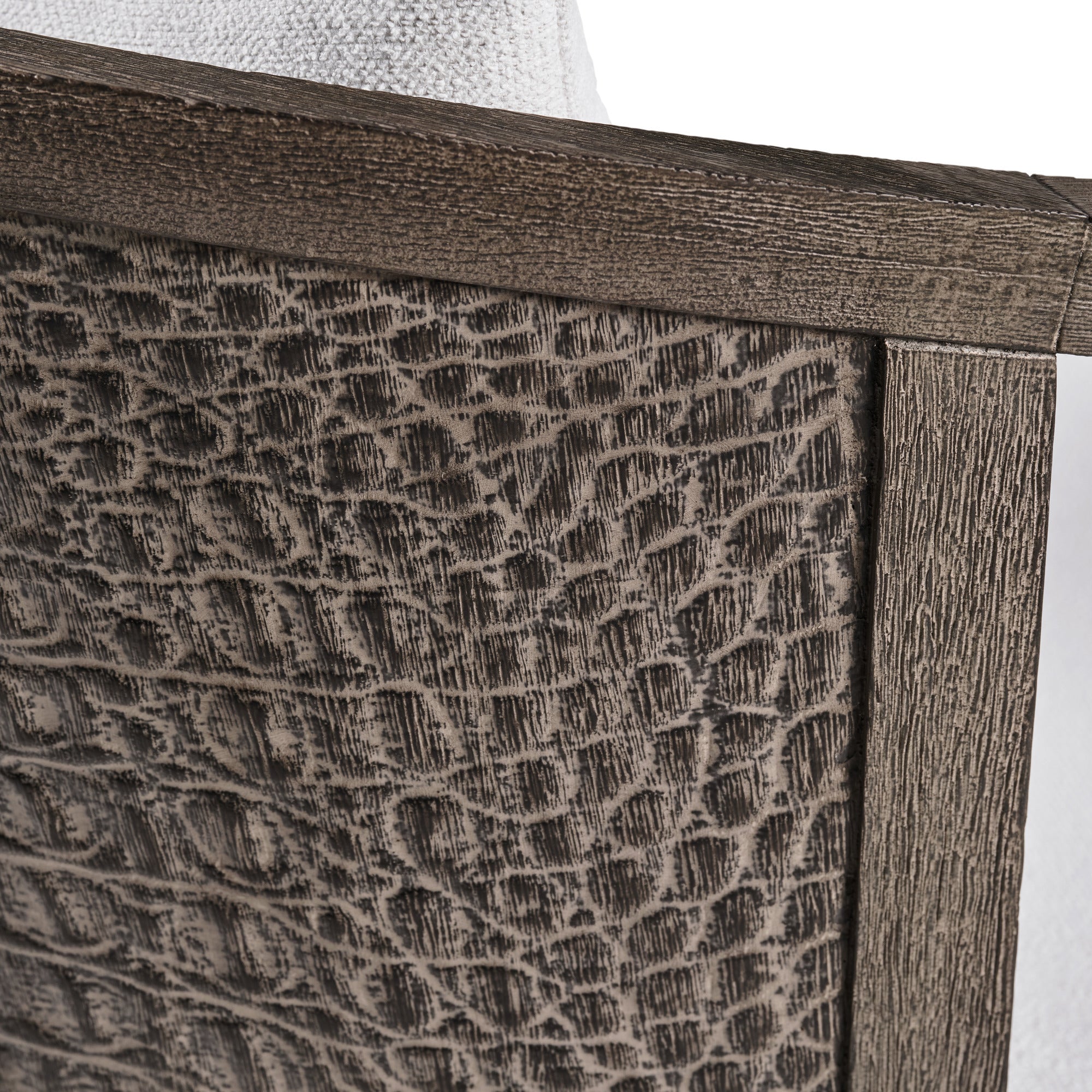 Sobek Textured Back Outdoor Lounge Chair