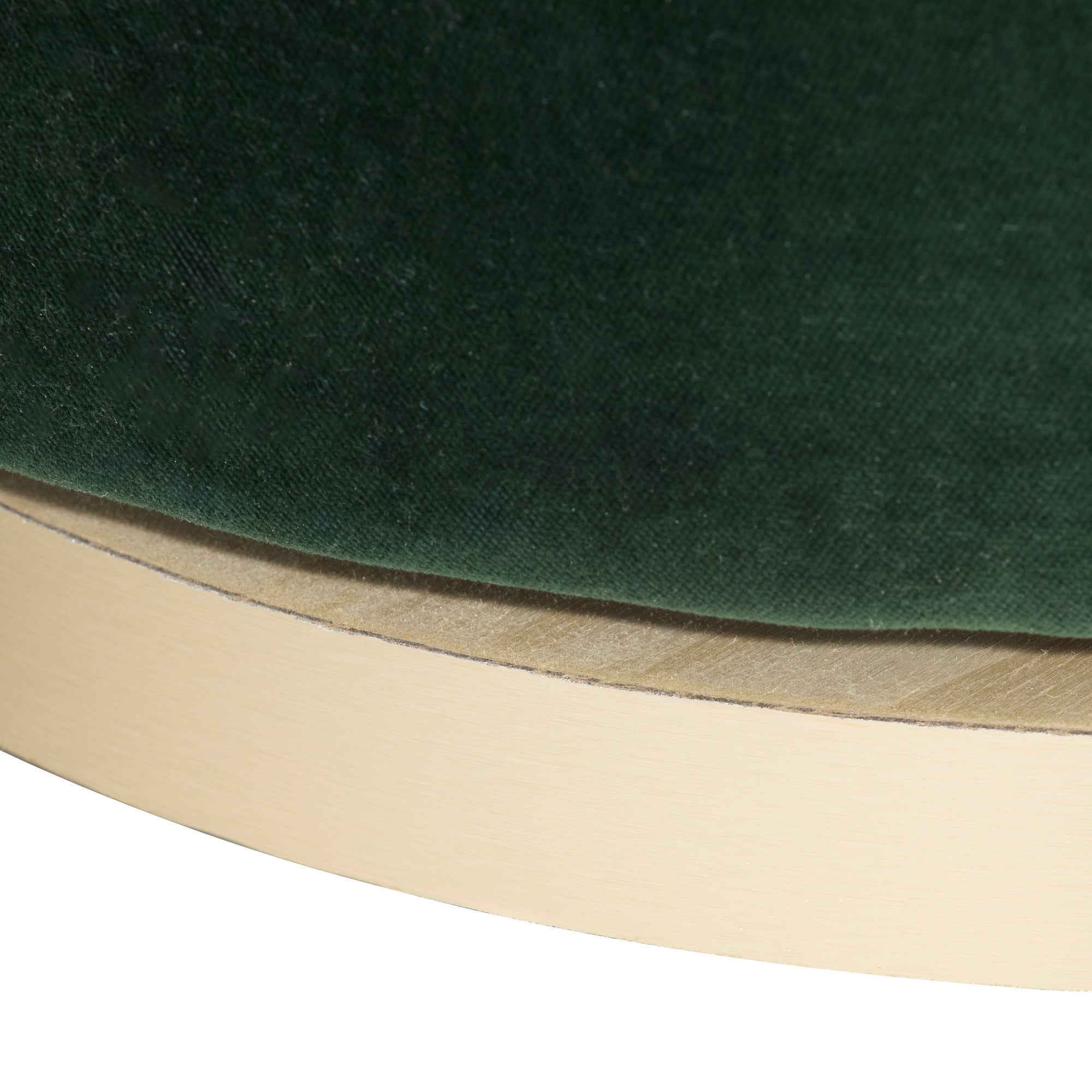 Poppy Chair Forest Velvet Champagne Swivel