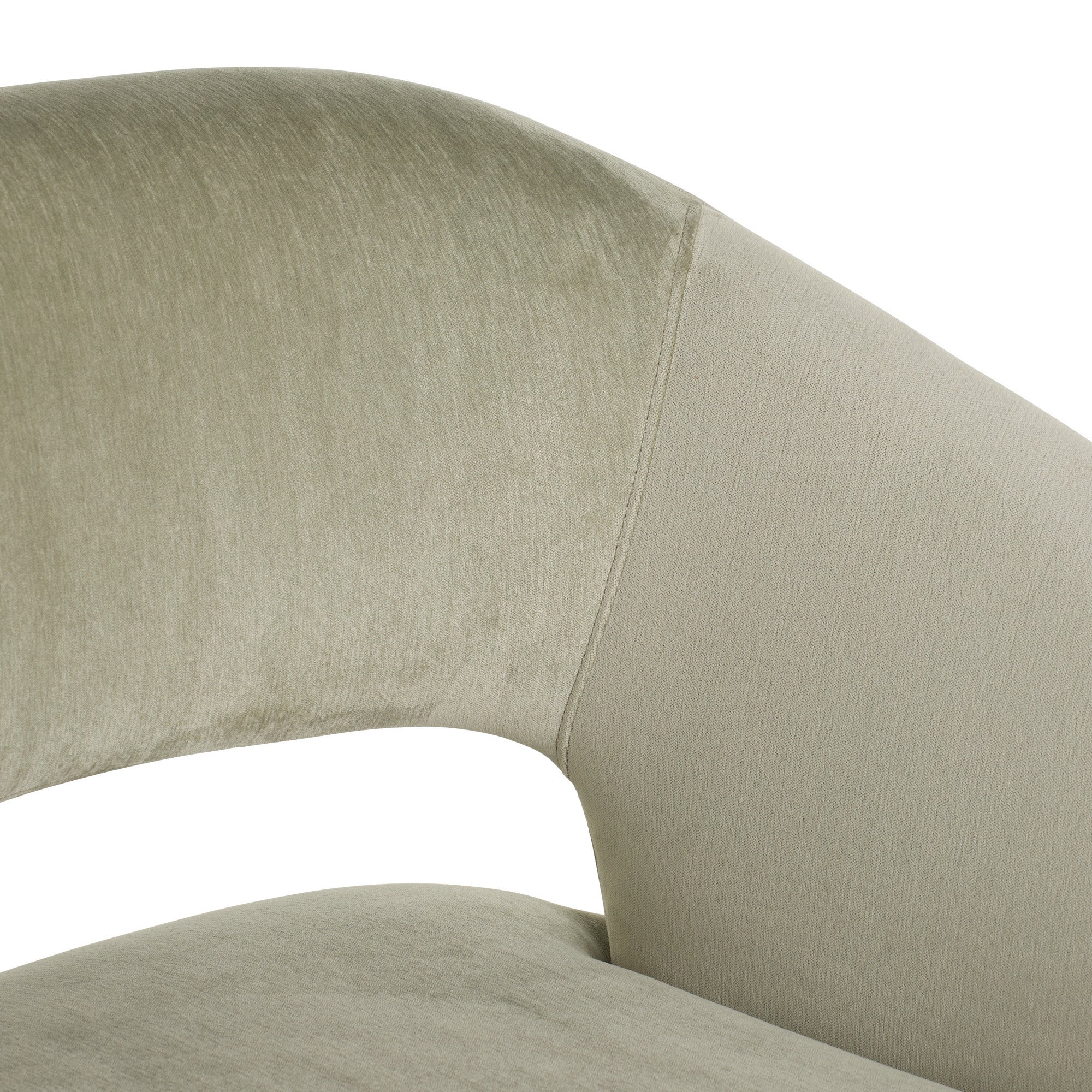 Lana Lounge Chair Sage Performance Velvet