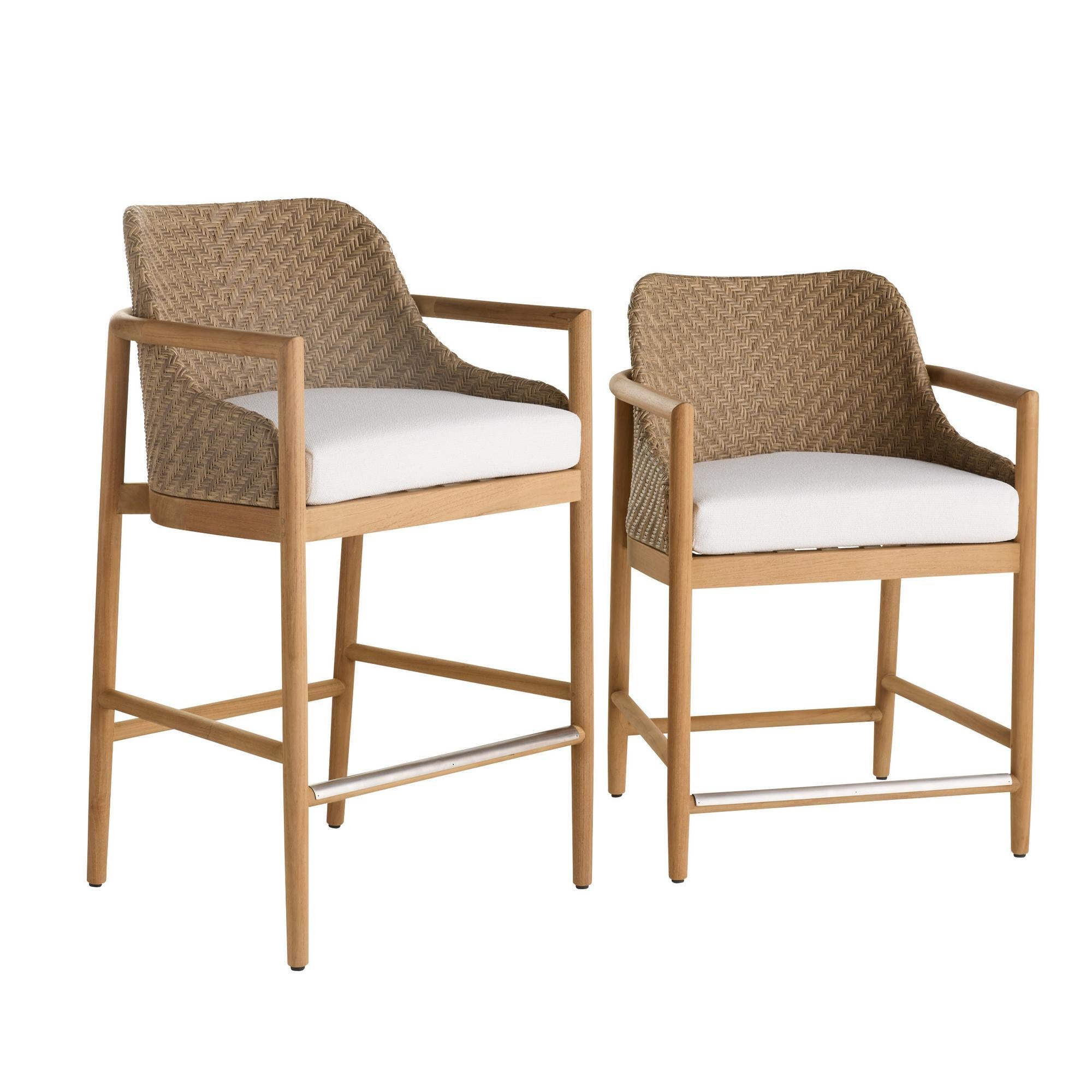 Chilton Outdoor Counter Stool - Natural