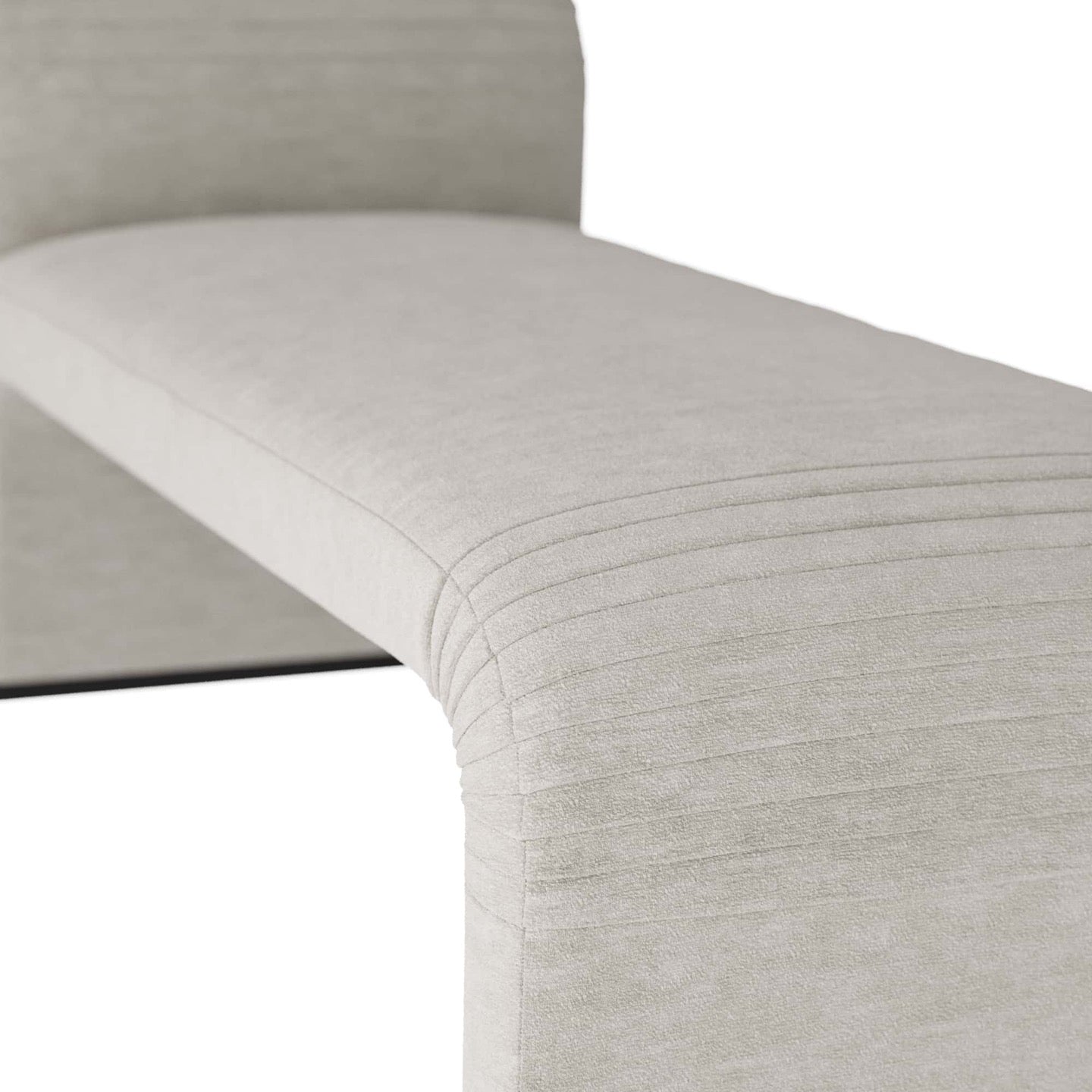 Weaver Chaise Polar Bouclé