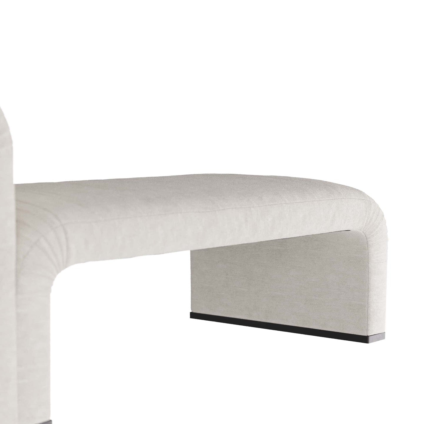 Weaver Chaise Polar Bouclé