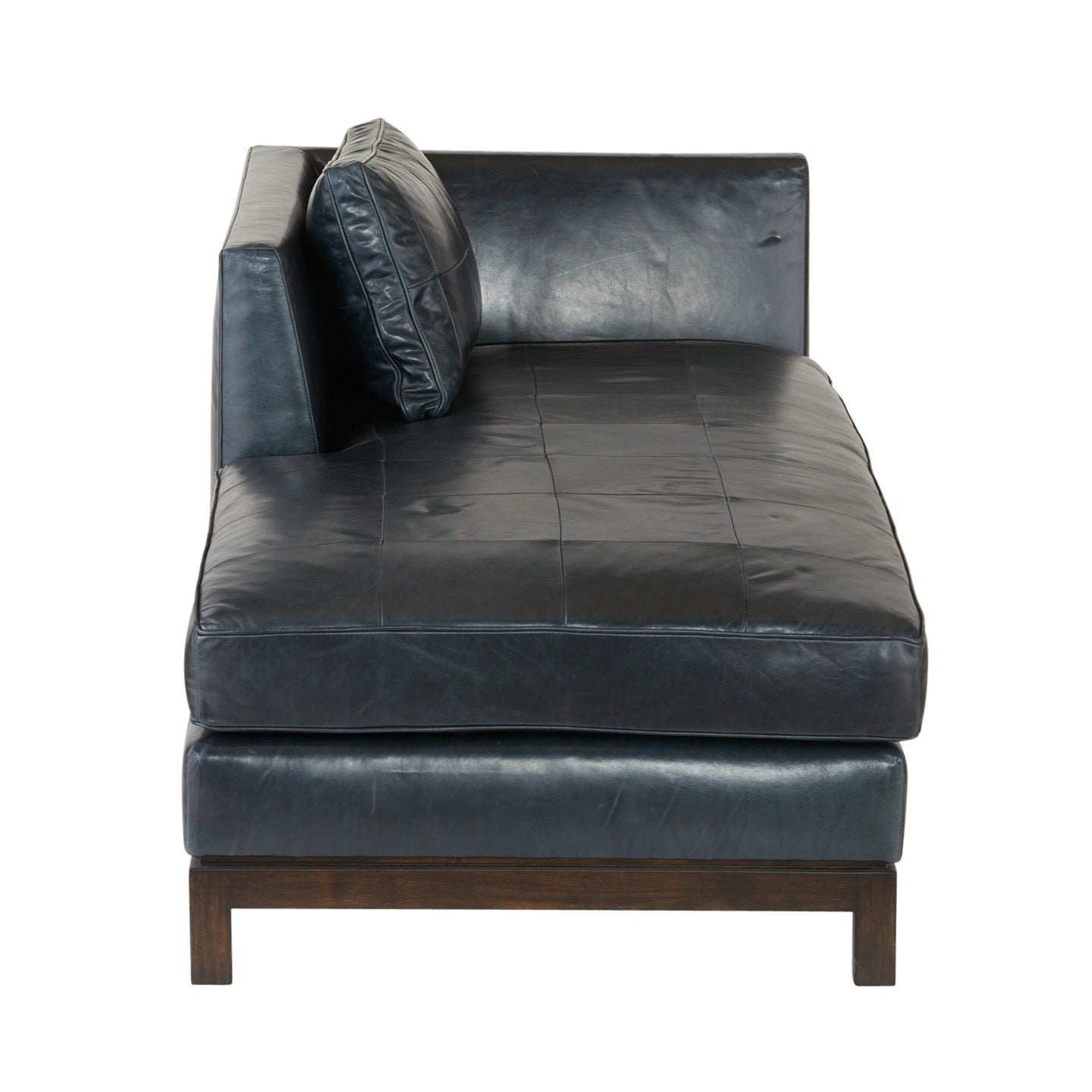 Edmond Chaise Ink Leather