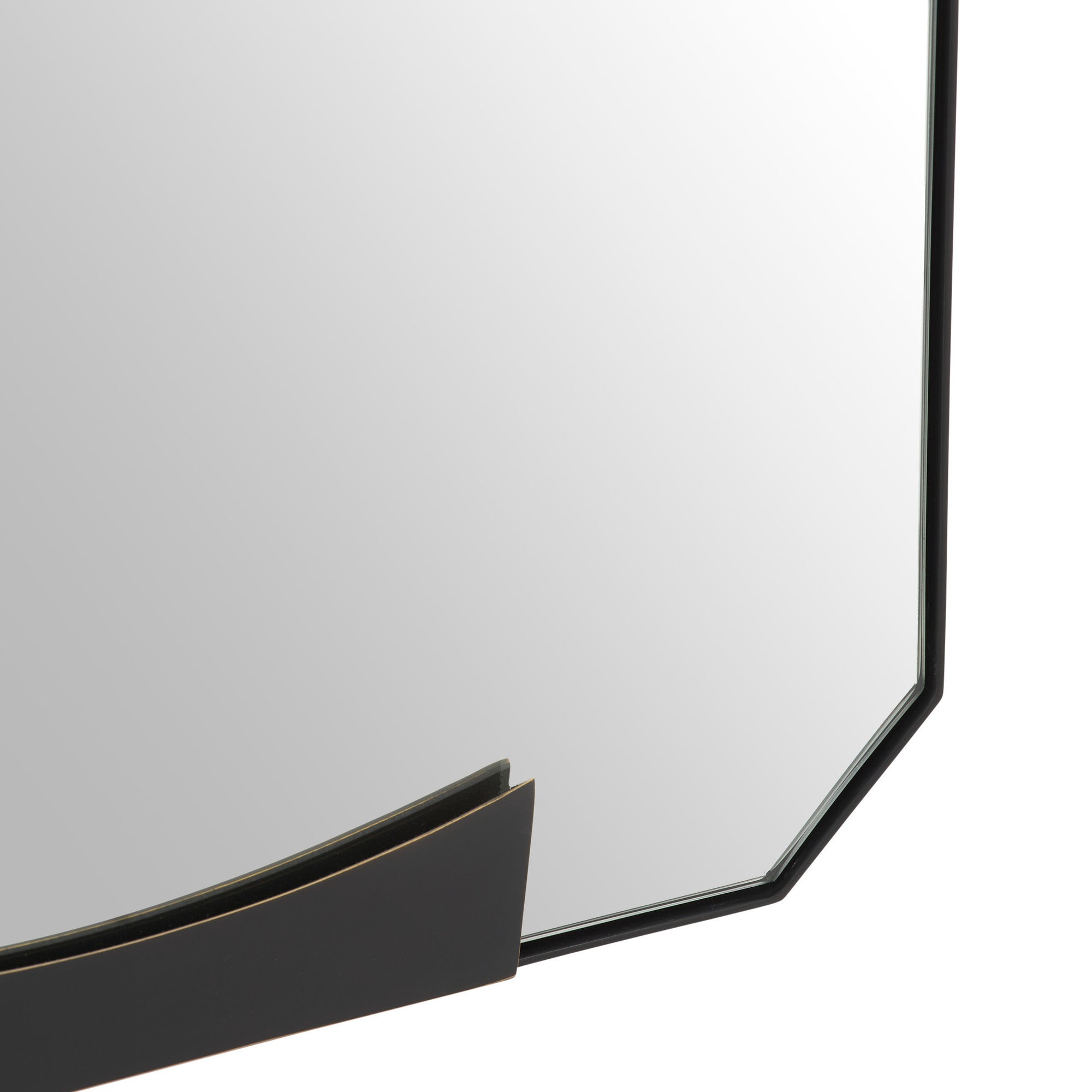 Kris Rectangular Mirror - Bronze