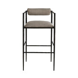Load image into Gallery viewer, Barbana Bar Stool Pewter Texture