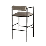 Load image into Gallery viewer, Barbana Bar Stool Pewter Texture