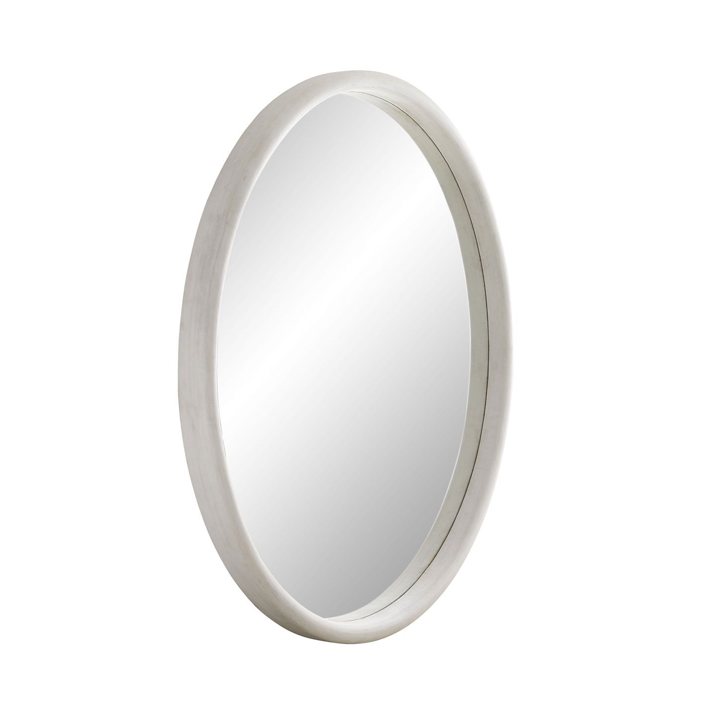 Lesley Large Mirror - White Wash