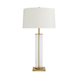 Load image into Gallery viewer, Norman Lamp - Antique Brass