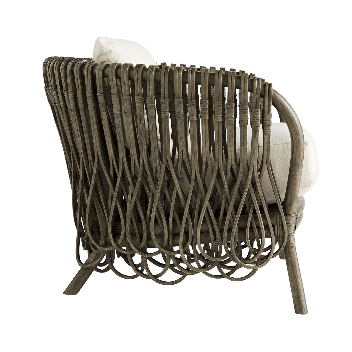 Strata Lounge Chair - Gray Wash/Muslin