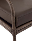 Newton Lounge Chair - Coal Leather