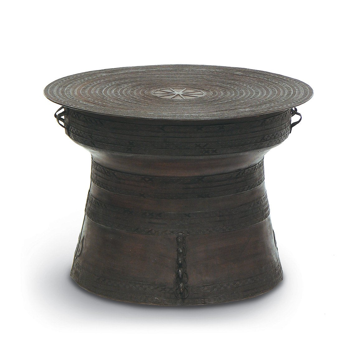 Rain Drum, Large, Bronze