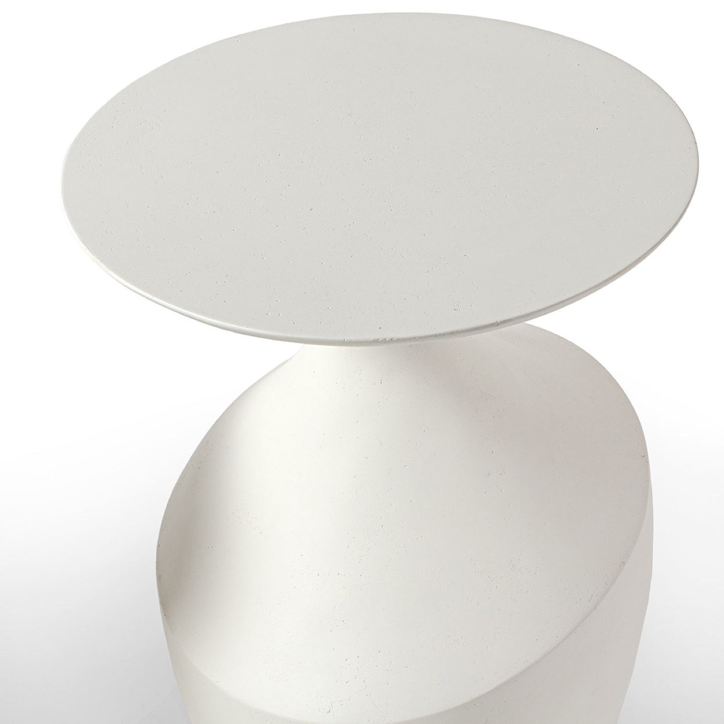 Chelsea Outdoor Side Table, Tall White