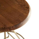Load image into Gallery viewer, Wyndham Swivel Counter Stool - Natural Wax