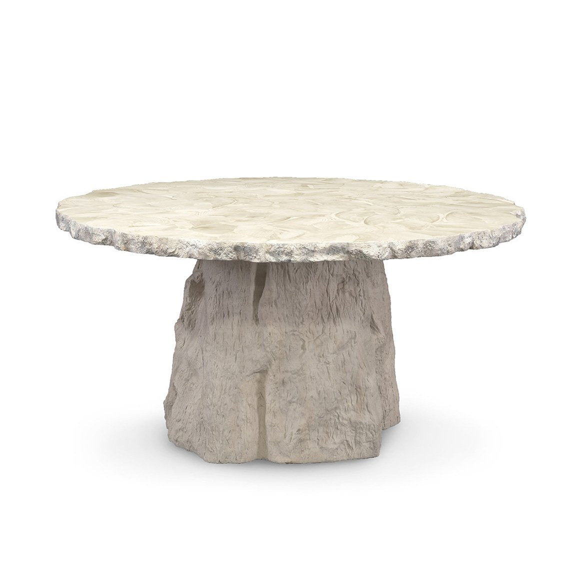 Camilla Fossilized Clam Dining Table