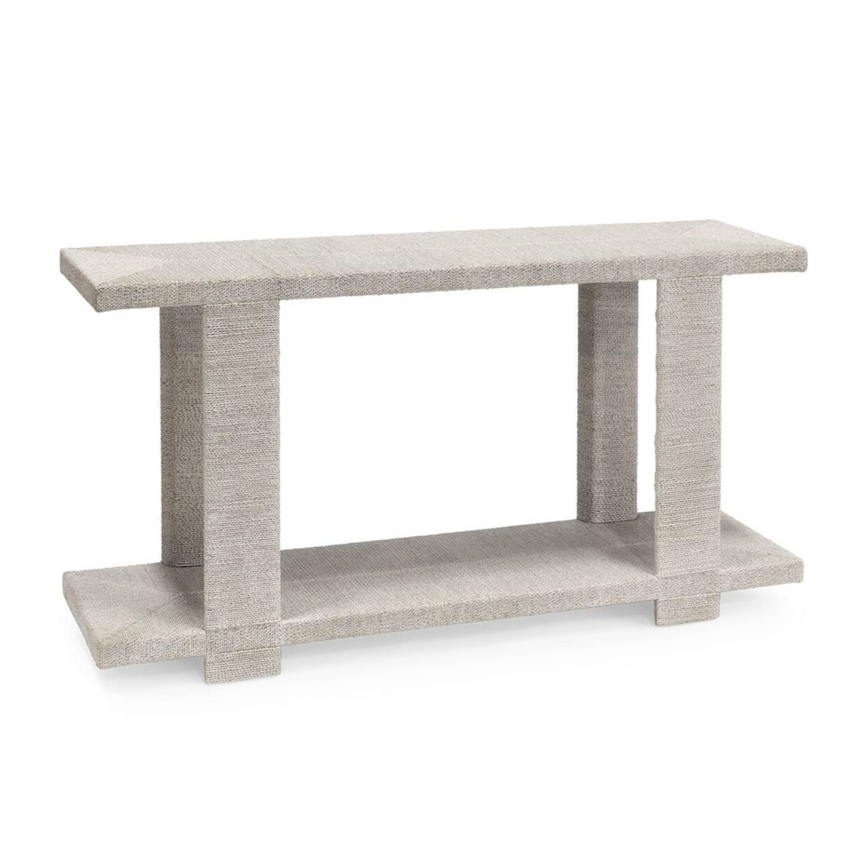 Clint Console Table, White Sand