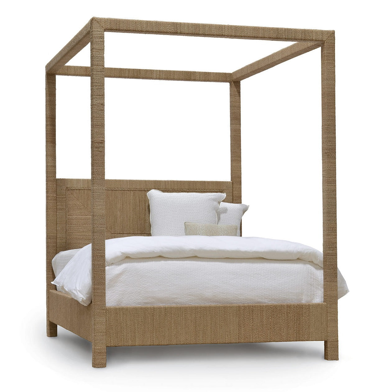 Woodside Canopy Bed, US King, Natural