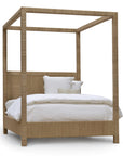 Woodside Canopy Bed, US King, Natural