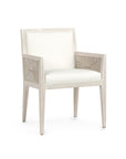 Santa Barbara Arm Chair, White Sand