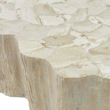 Load image into Gallery viewer, Camilla Fossilized Clam Table
