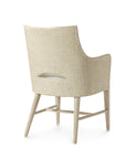 Avalon Arm Chair, Cerused White