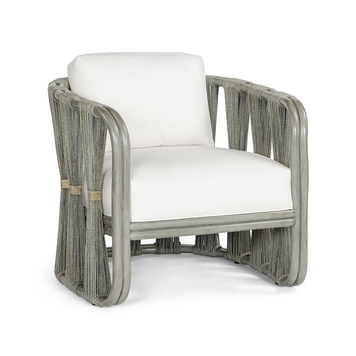 Strings Attached Lounge Chair, Grey