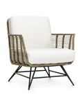 Hermosa Outdoor Lounge Chair, Natural