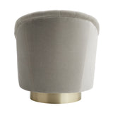 Load image into Gallery viewer, Springsteen Chair Flint Velvet Champagne Swivel