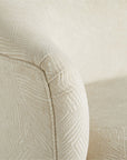 Duprey Settee Textured Ivory Grey Ash
